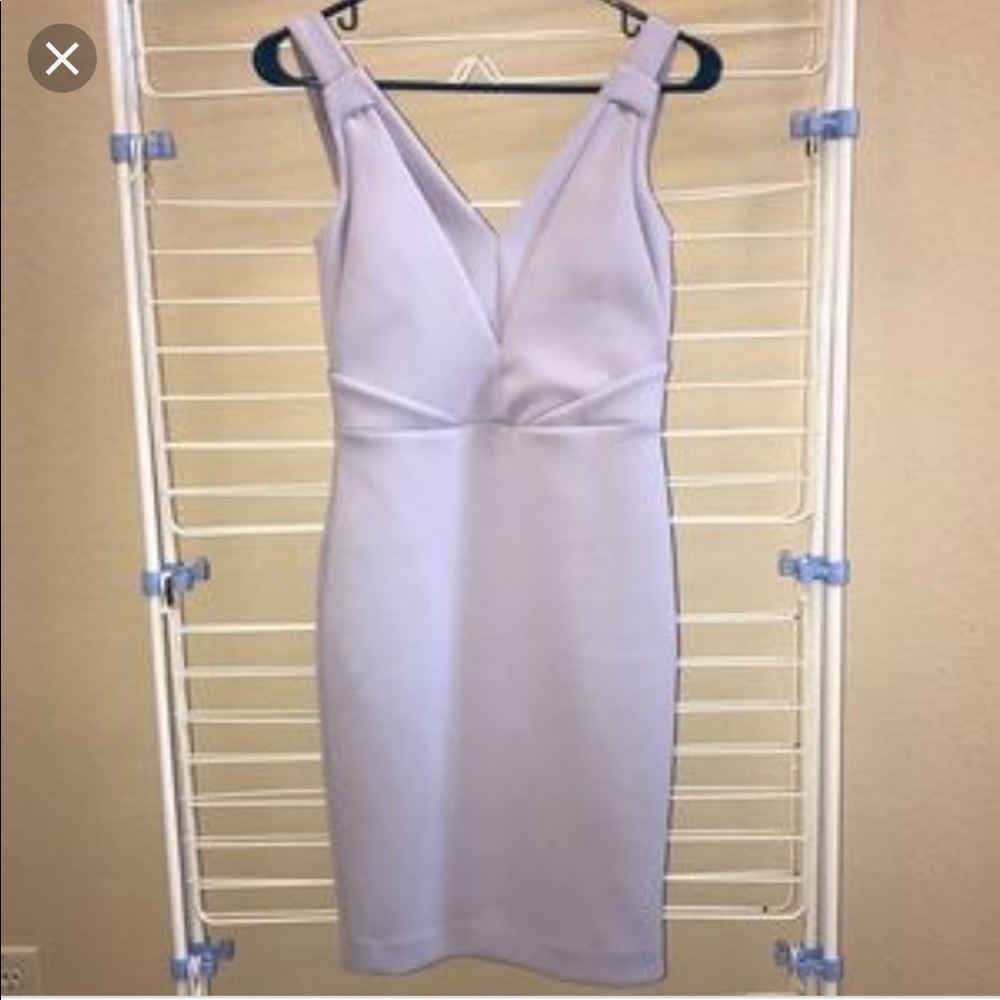 Marciano Scuba lavender midi dress